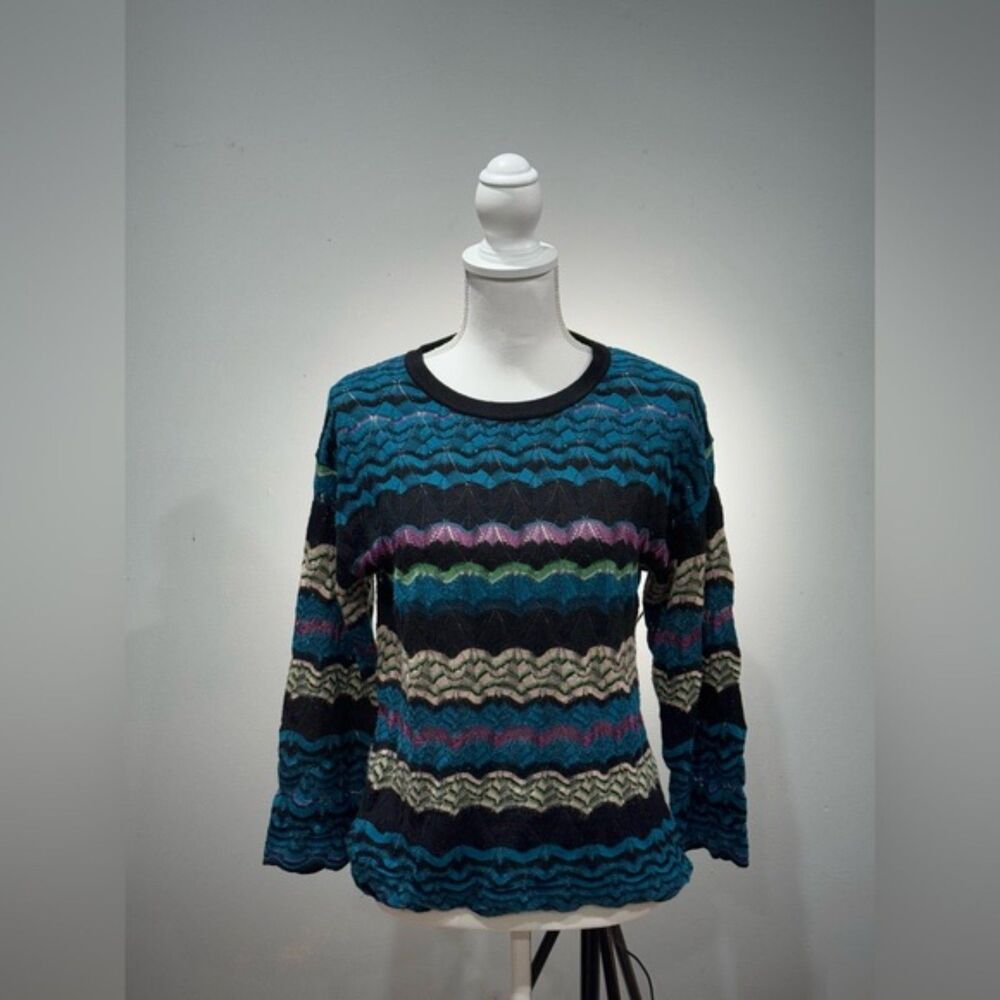 SALE! Missoni Multicolored Knit Sweater Size 6 EUC